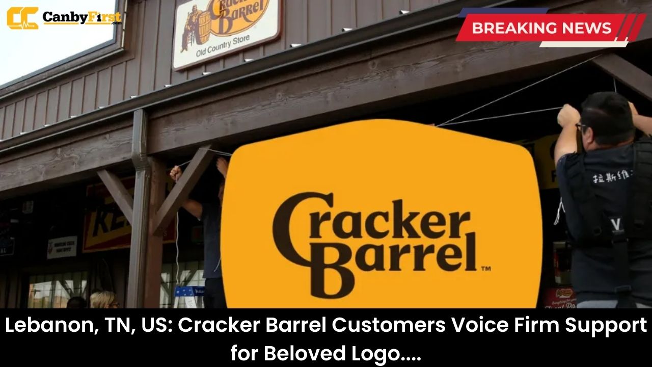 Lebanon, TN, US: Cracker Barrel Customers Voice Firm Support for Beloved Logo