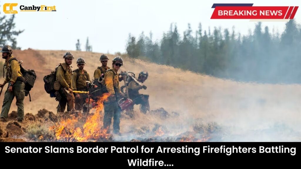 Senator Slams Border Patrol for Arresting Firefighters Battling Wildfire