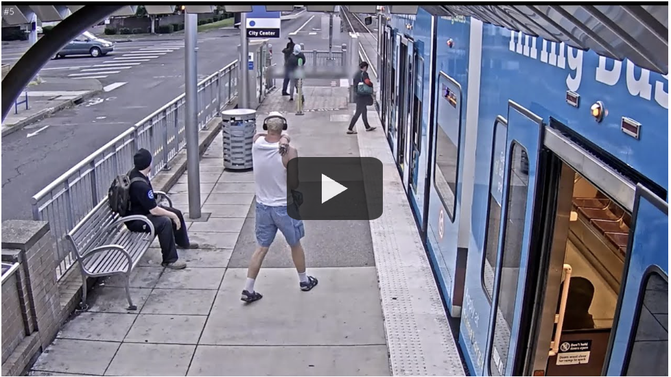 TriMet Surveillance Captures Gresham Man Firing Dart Into Transit Rider’s Lung