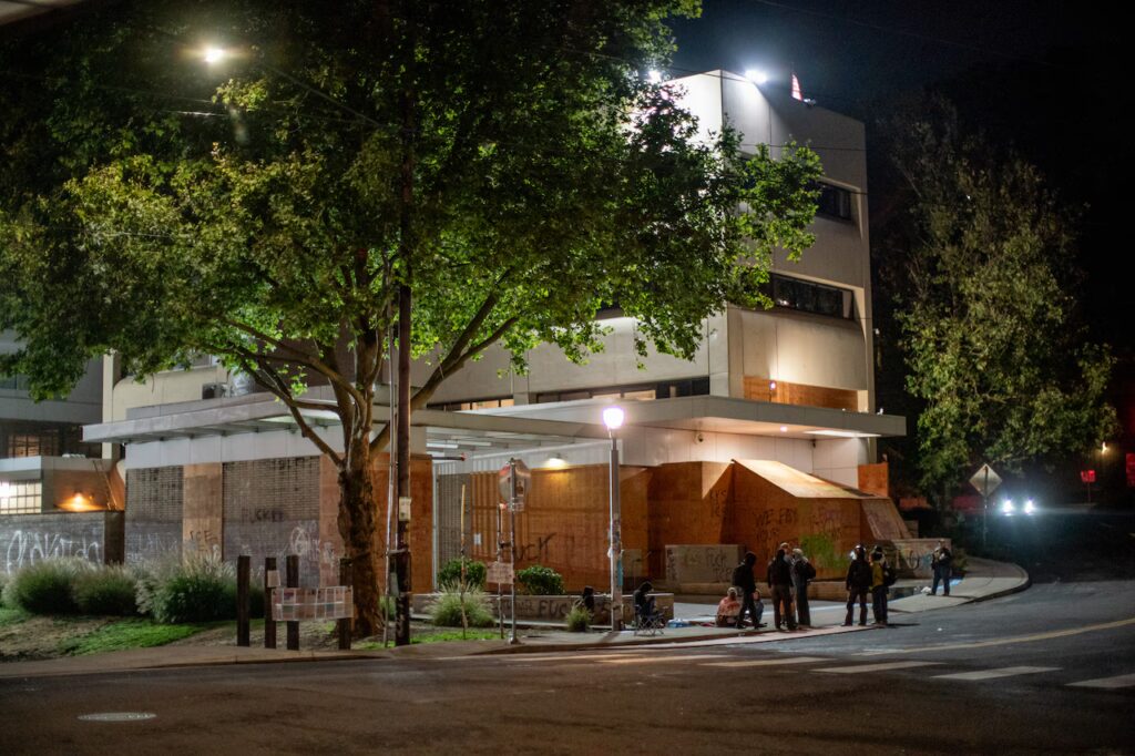 Arrests Outside Portland ICE Building Decline Through Summer