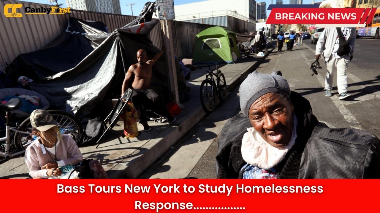 Bass Tours New York to Study Homelessness Response