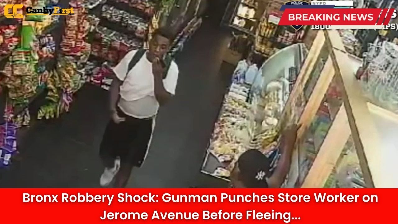 Bronx Robbery Shock: Gunman Punches Store Worker on Jerome Avenue Before Fleeing