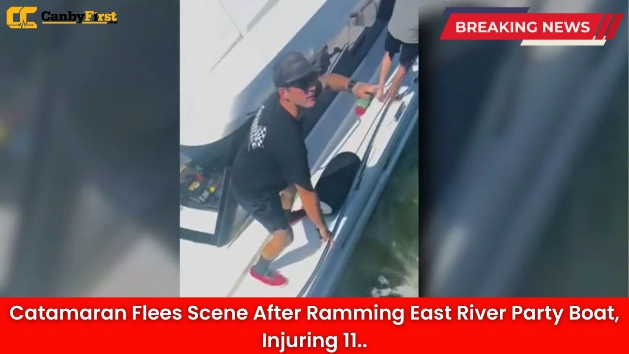 Catamaran Flees Scene After Ramming East River Party Boat, Injuring 11