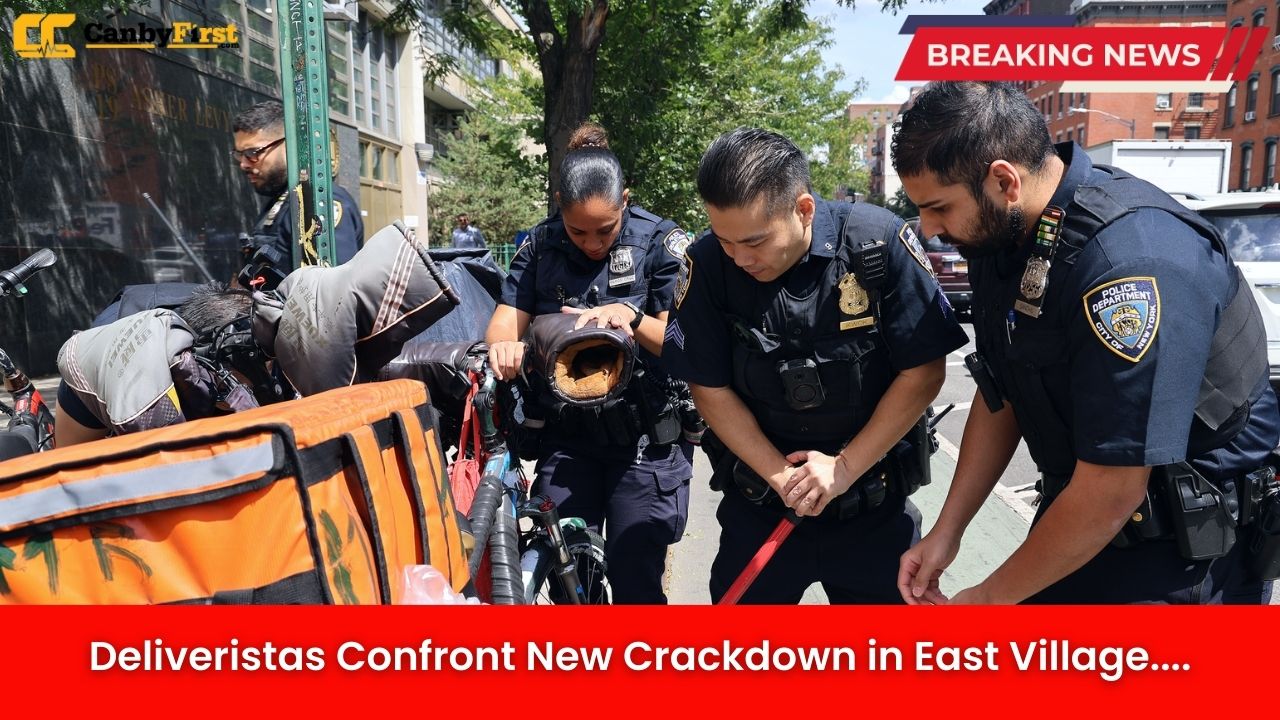 Deliveristas Confront New Crackdown in East Village