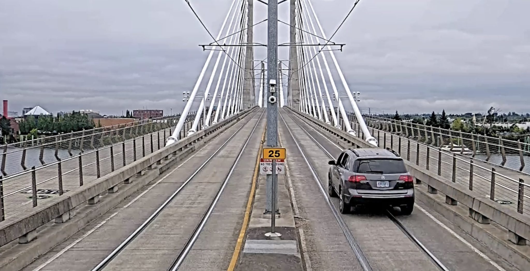 Driver Caught Speeding Across Portland’s Carfree Tilikum Crossing Bridge
