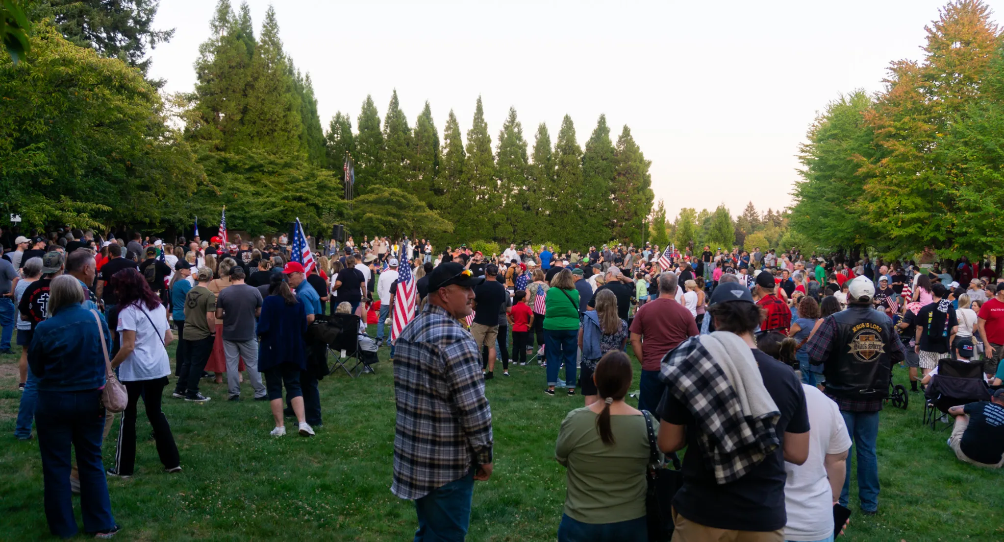 Hundreds Gather in Wilsonville to Honor Charlie Kirk