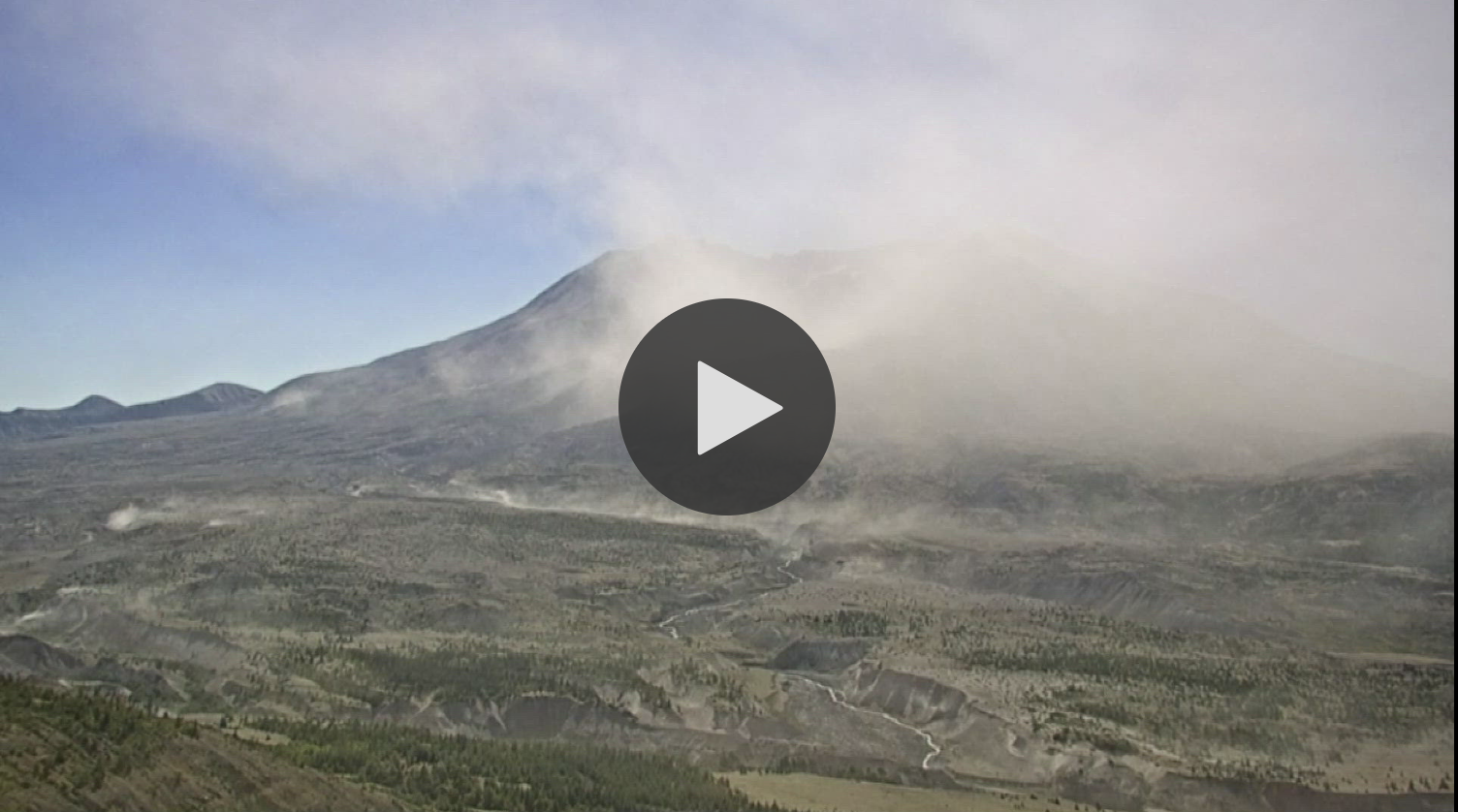 It’s Not Erupting: Winds Kick Up Ash from Mount St. Helens’ 1980 Eruption