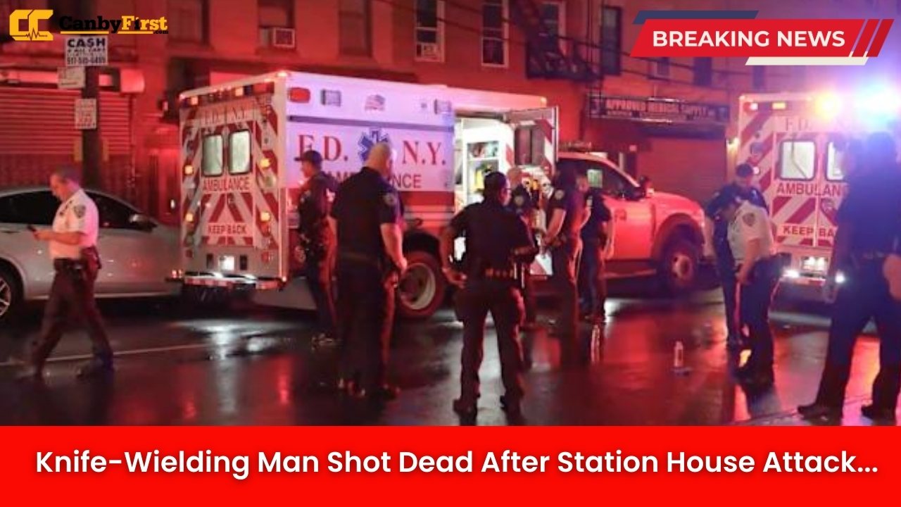 Knife-Wielding Man Shot Dead After Station House Attack