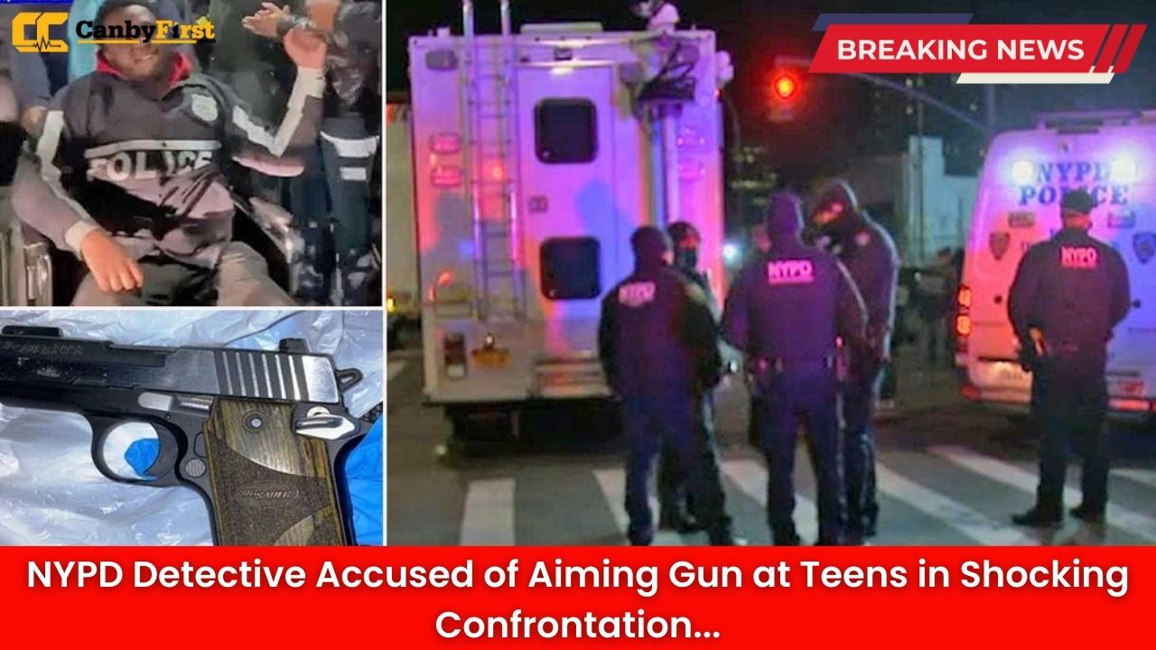 NYPD Detective Accused of Aiming Gun at Teens in Shocking Confrontation