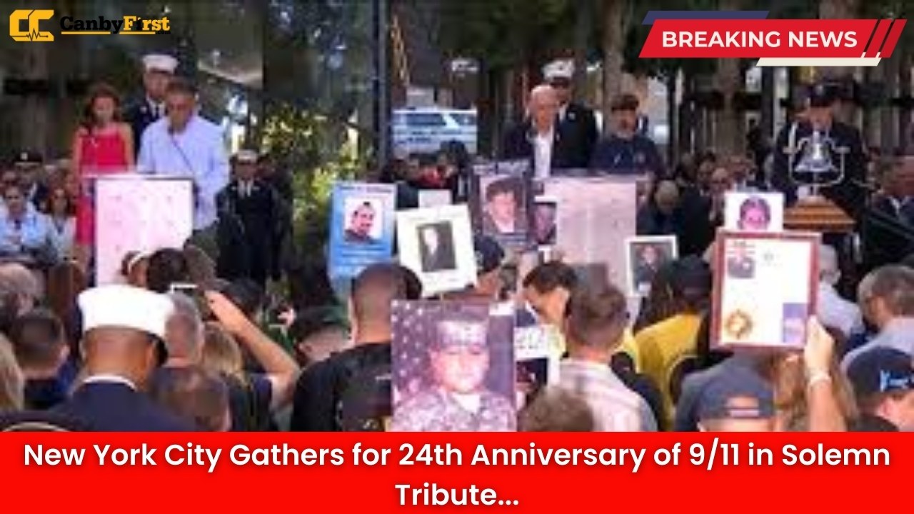 New York City Gathers for 24th Anniversary of 9/11 in Solemn Tribute...