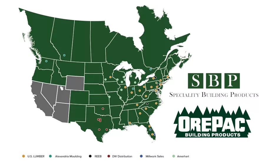 Specialty Building Products to Acquire Oregon-Based OrePac Building Products