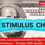 These States Just Approved $600 Energy Credits for Residents – October 2025 Update