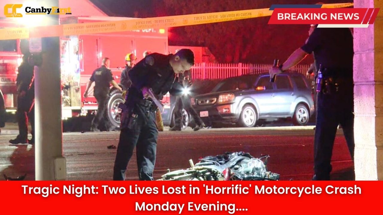 Tragic Night: Two Lives Lost in 'Horrific' Motorcycle Crash Monday Evening