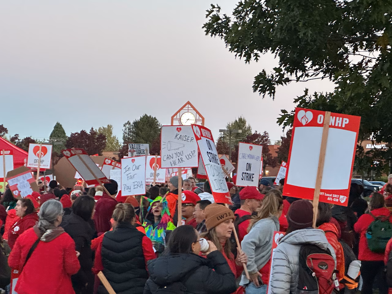 4,000 Kaiser Permanente Workers in Oregon and Southwest Washington Walk Off the Job