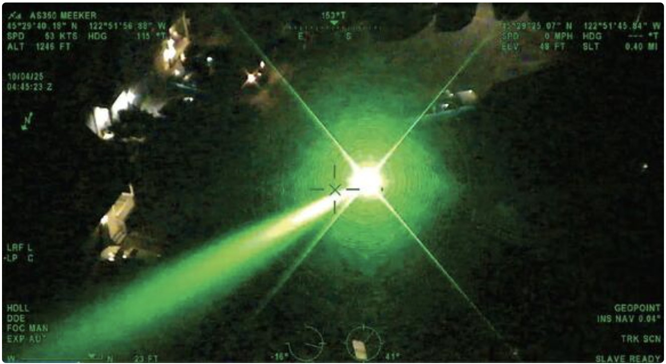 Aloha Man Arrested After Admitting to Aiming Laser at Federal Helicopter