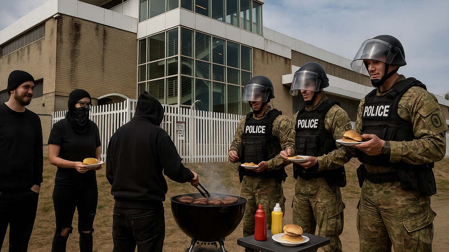 Antifa and Troops Shock Portland With Joint Block Party, Headlined by DJ Molotov