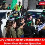 Artistic Fury Unleashed NYC Installation Artist Melts Down Over Hamas Question