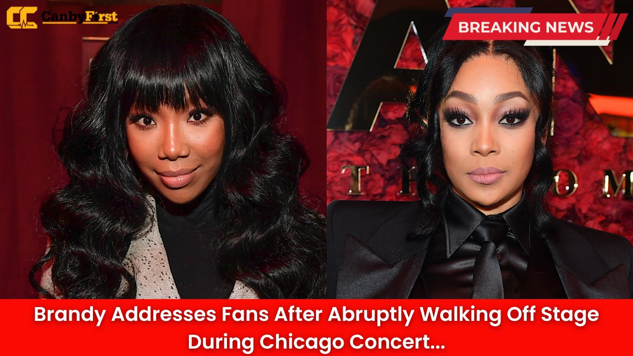 Brandy Addresses Fans After Abruptly Walking Off Stage During Chicago Concert