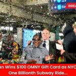 Brooklyn Man Wins $100 OMNY Gift Card as NYC Celebrates One Billionth Subway Ride