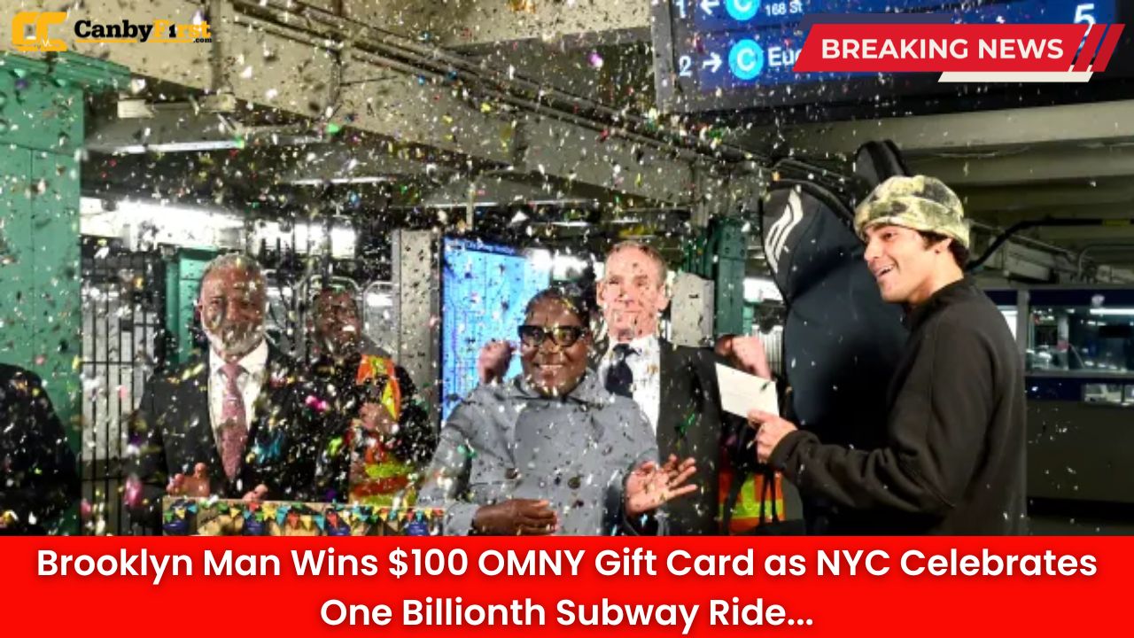 Brooklyn Man Wins $100 OMNY Gift Card as NYC Celebrates One Billionth Subway Ride