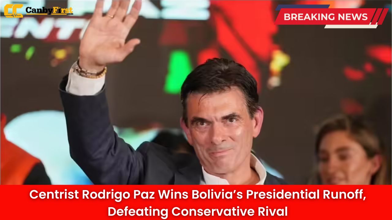 Centrist Rodrigo Paz Wins Bolivia’s Presidential Runoff, Defeating Conservative Rival