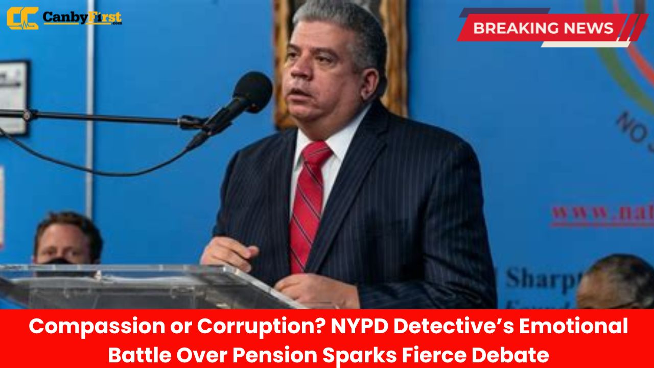 Compassion or Corruption NYPD Detective’s Emotional Battle Over Pension Sparks Fierce Debate