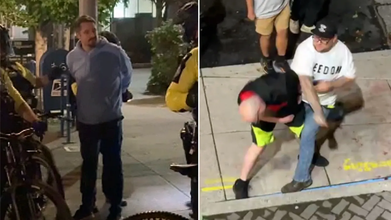 Conservative Journalist Nick Sortor Arrested in Chaotic Clash Outside Portland ICE Facility