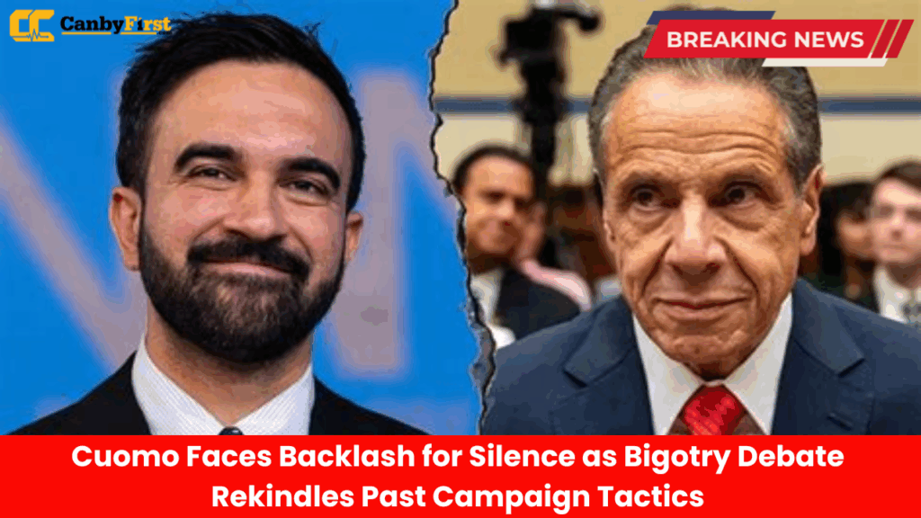 Cuomo Faces Backlash for Silence as Bigotry Debate Rekindles Past Campaign Tactics