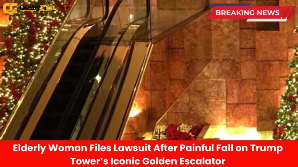 Elderly Woman Files Lawsuit After Painful Fall on Trump Tower’s Iconic Golden Escalator