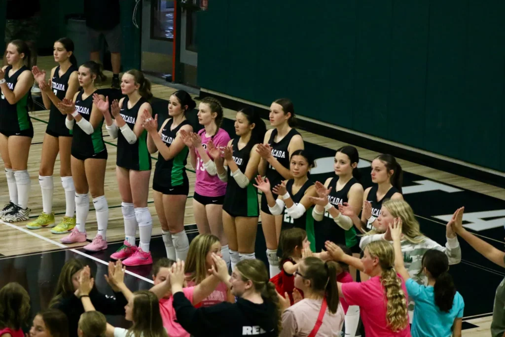 Estacada Volleyball Team Honors Late Teammate with Emotional Home Victory