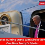 FBI Investigates Hunting Stand With Direct View of Air Force One Near Trump's Estate