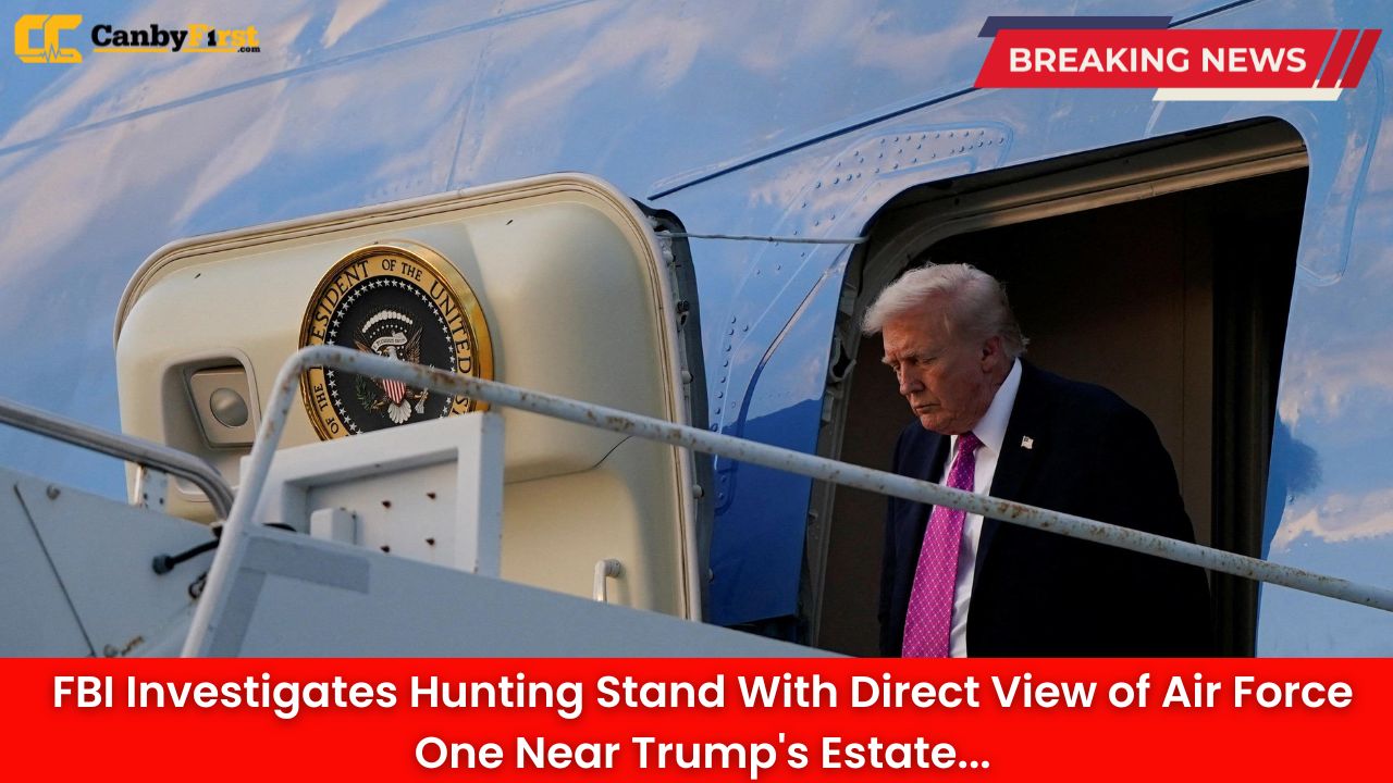 FBI Investigates Hunting Stand With Direct View of Air Force One Near Trump's Estate