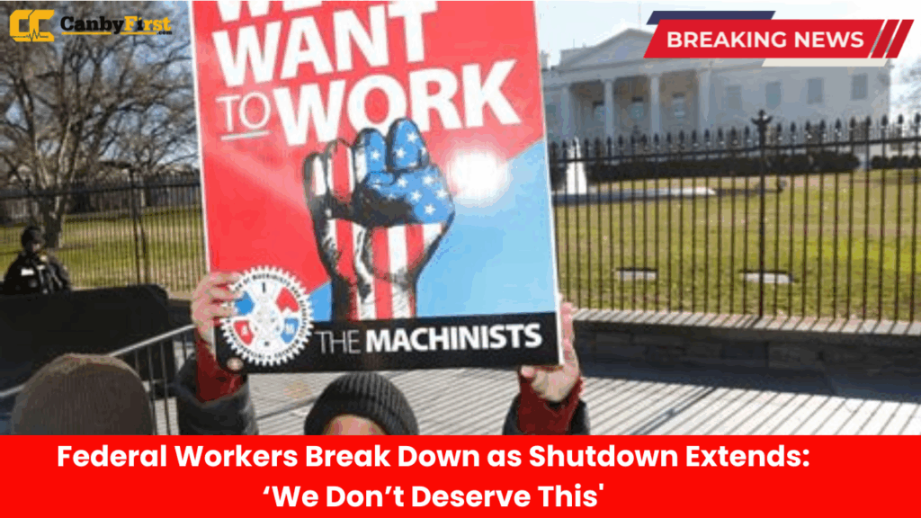 Federal Workers Break Down as Shutdown Extends ‘We Don’t Deserve This'
