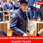 Hero Cop Honored NYPD Detective Promoted After Saving Russian Tourist
