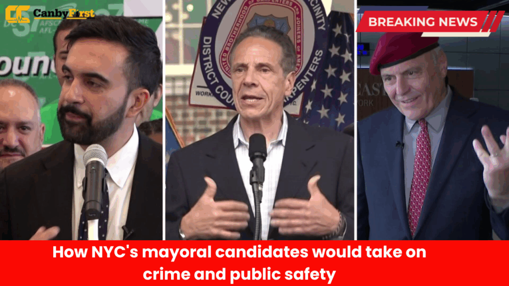 How NYC's mayoral candidates would take on crime and public safety