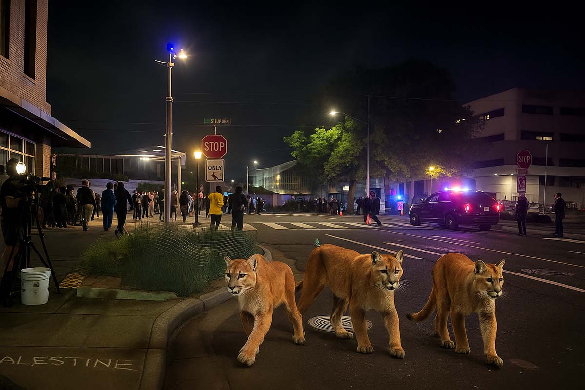 ICE Deploys Cougars in Portland, Says Pepper Spray ‘Just Wasn’t Scary Enough’