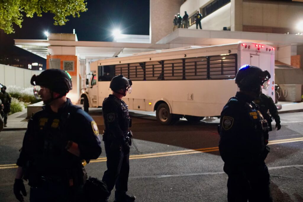 ICE in Oregon: Pointing Rifles at Families, Stopping Teens at Gunpoint, Pinning Man During Arrest