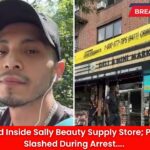Man Stabbed Inside Sally Beauty Supply Store; Police Officer Slashed During Arrest