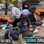 Mother Confronts Group of Drug Users Near Her Child’s School in Portland