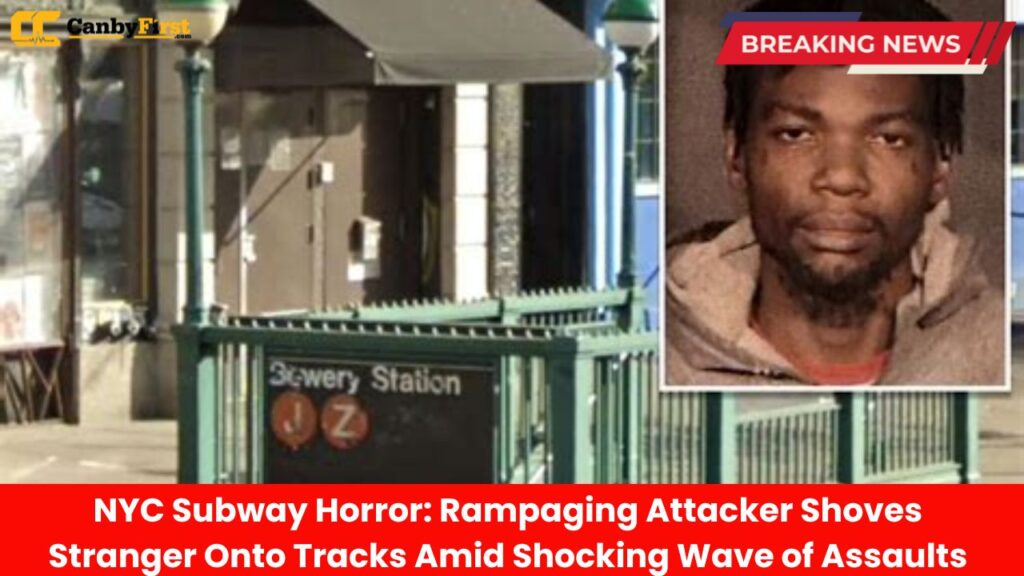 NYC Subway Horror Rampaging Attacker Shoves Stranger Onto Tracks Amid Shocking Wave of Assaults