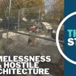 Neighbors Question Portland’s “Hostile Architecture” Measures to Deter Homeless Camps