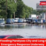 New York, US Major Flooding Paralyzes City and Long Island, Emergency Response Underway