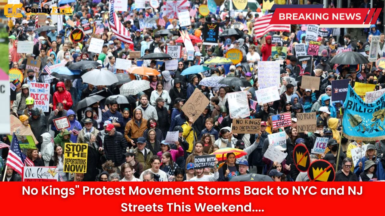 No Kings" Protest Movement Storms Back to NYC and NJ Streets This Weekend