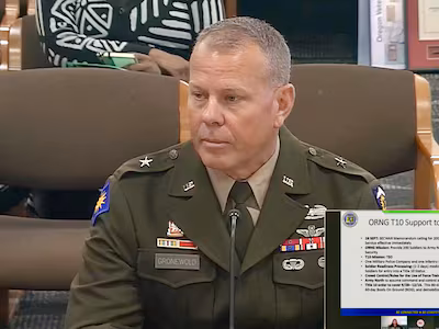 Oregon General’s Testimony About Guard Troops ‘Protecting Protesters’ Gains Momentum Online
