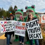 Photos: West Linn Residents Unite for ‘No Kings’ Protest