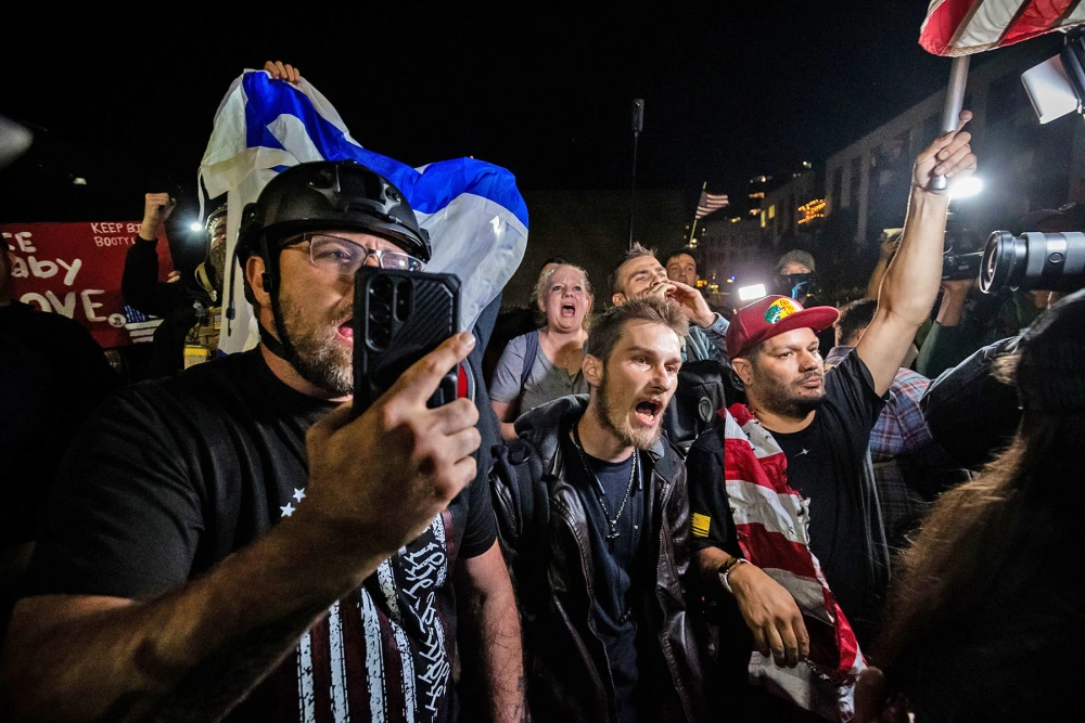 Portland’s Anti-ICE Protests Draw a Crowd of MAGA Influencers — and Fresh National Tensions