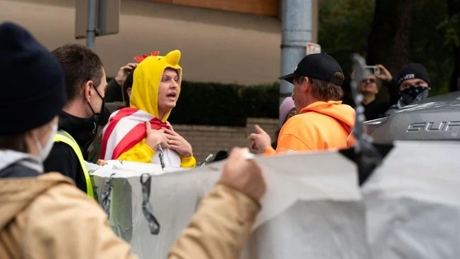 Protesters Rally Against ICE and National Guard in Portland as Court Battle Looms