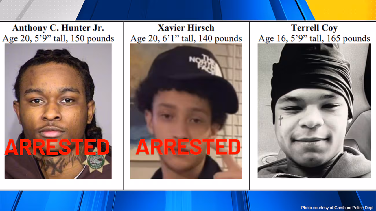 Second Man Arrested in Shooting Death of 13-Year-Old Gresham Boy