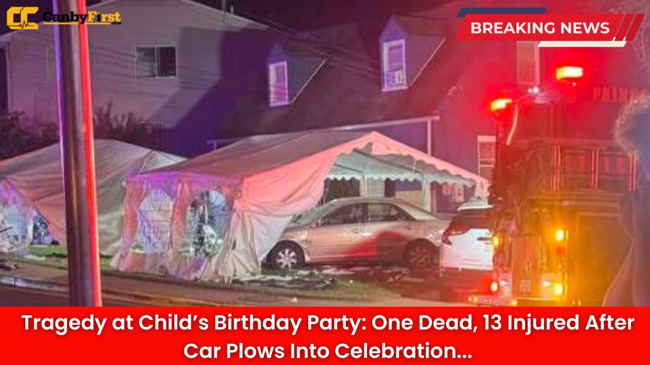 Tragedy at Child’s Birthday Party: One Dead, 13 Injured After Car Plows Into Celebration