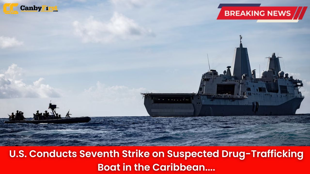 U.S. Conducts Seventh Strike on Suspected Drug-Trafficking Boat in the Caribbean